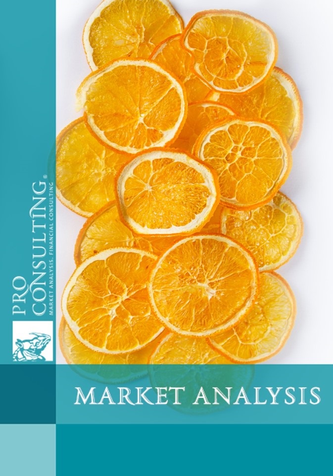 Market research report on fruit chips and marshmallows in Ukraine. 2022 year